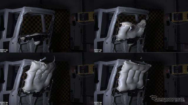 ヒョンデ傘下の現代モービスが開発した世界初のPBV（ライドシェア車など）向けエアバッグ