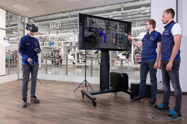BMWグループが未来の工場を仮想体験できる3Dシミュレーションをドイツ・レーゲンスブルク工場に導入