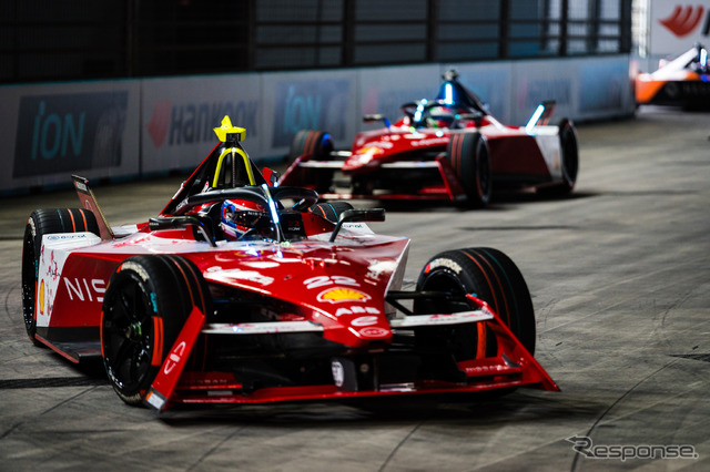 最終戦の優勝は日産の#22 オリバー・ローランド。