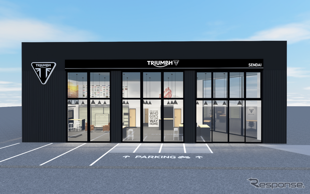 トライアンフが新店舗「トライアンフ仙台」の9月末の正式オープンを発表
