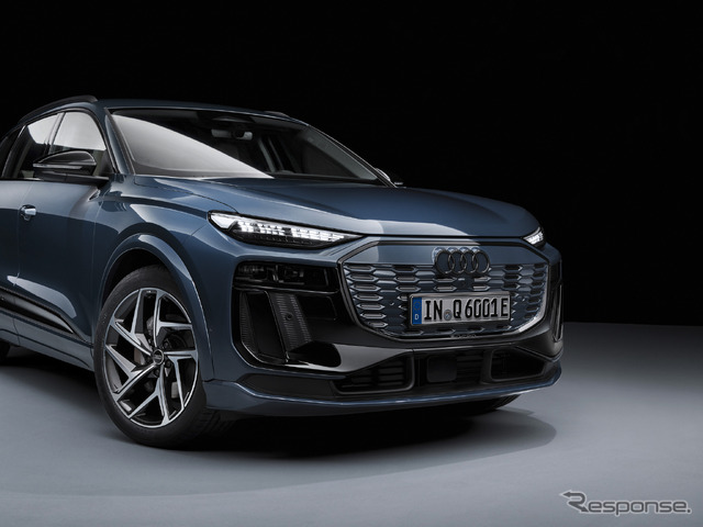 FORVIA HELLAとアウディが共同開発した『Q6 e-tron』のデジタルヘッドランプ