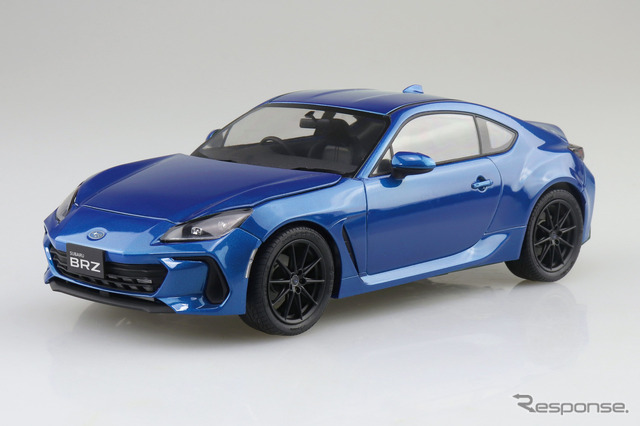 アオシマの新作プラモデル「1/24 スバル ZC8 BRZ '21」