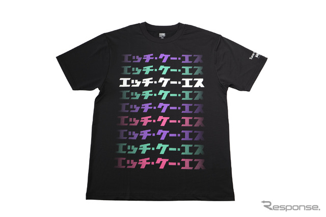 HKSのTシャツにオイルカラーの「KATAKANA BLACK」がラインナップ追加