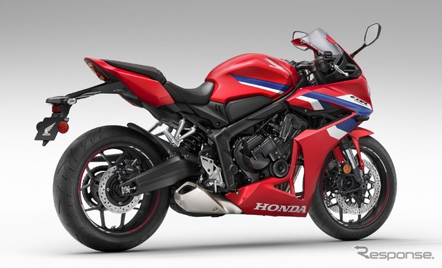 ホンダCBR650Rの2024年型（米国仕様）