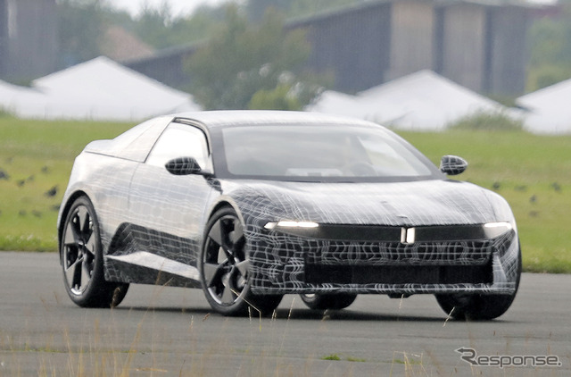 BMW ノイエ・クラッセ・クーペ(仮)プロトタイプ(スクープ写真)
