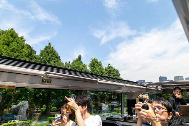 ビールにフレンチに東京観光まで! 欲張りな「レストランバスビアガーデン」をWILLERが運行…乗ってきました