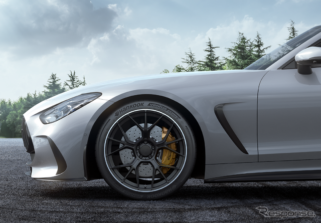 ハンコックの高性能タイヤがメルセデスAMG GTクーペ新型に純正採用