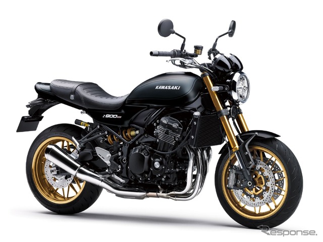 キャンディレッドに緑グラデ、人気のカワサキ『Z900RS』シリーズ キャンディレッドに緑グラデ、人気のカワサキ『Z900RS』シリーズ