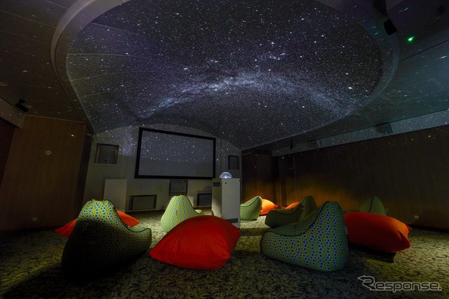 船上の星空体験