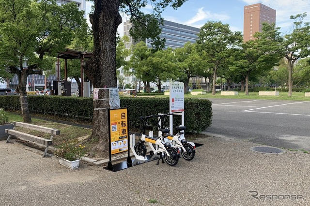 和歌山城公園設置のステーション