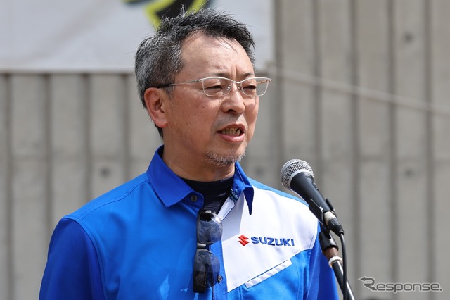スズキの田中事業本部長