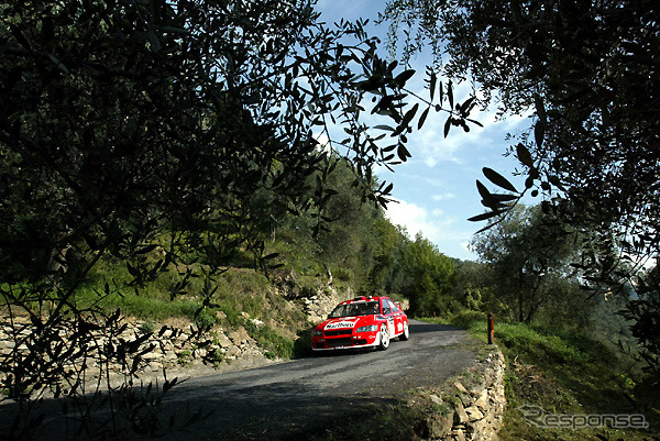 【三菱WRCビート】サンレモラリーに向けて軽量化を図ったランエボWRC2