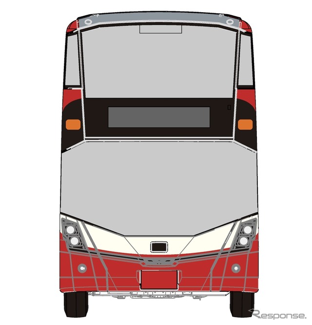 新型オープントップバス イメージイラスト