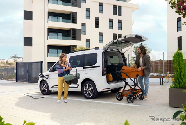 VWの小型ミニバン『キャディ』の欧州2025年モデルPHEV