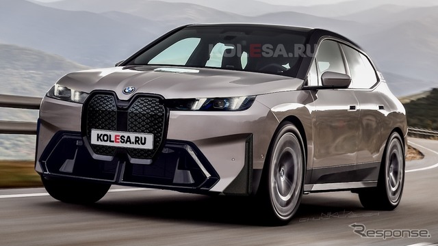 BMW iX 改良新型 予想CG