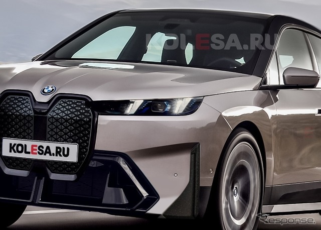 BMW iX 改良新型 予想CG