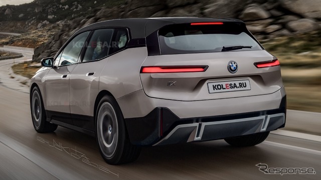 BMW iX 改良新型 予想CG