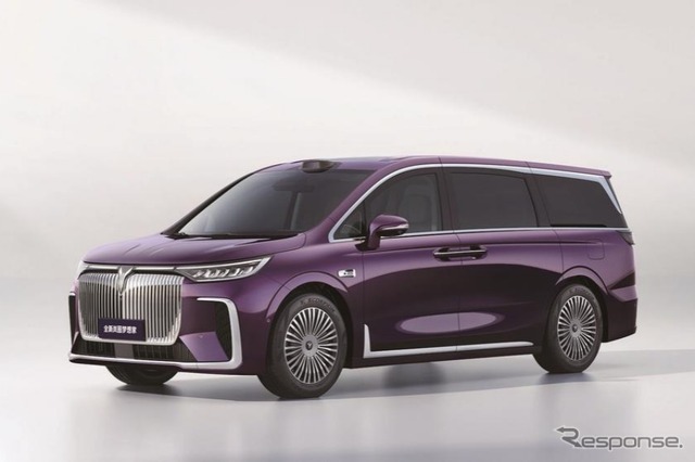 東風の電動車ブランド「嵐図」がファーウェイと共同開発したミニバン『夢想家』
