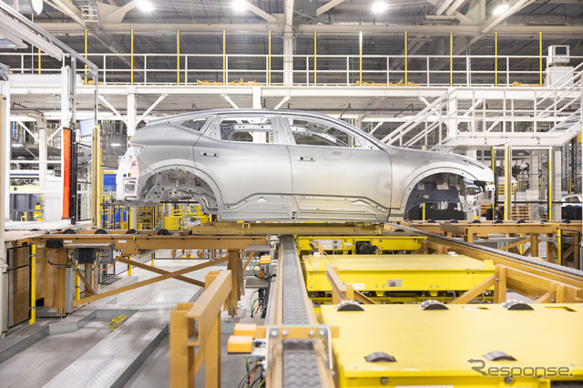 米国工場で生産が開始された「ポールスター3」