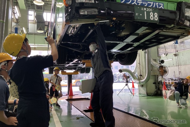 都営バス自動車工場(江東区東雲)