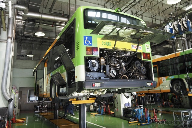 都営バス自動車工場(江東区東雲)