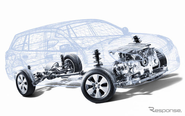 【スバル レガシィ 新型発表】脅威の静粛性…理由はエンジンマウントにあり