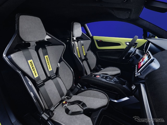 アルピーヌA110R TURINI:グレーアルカンターラ