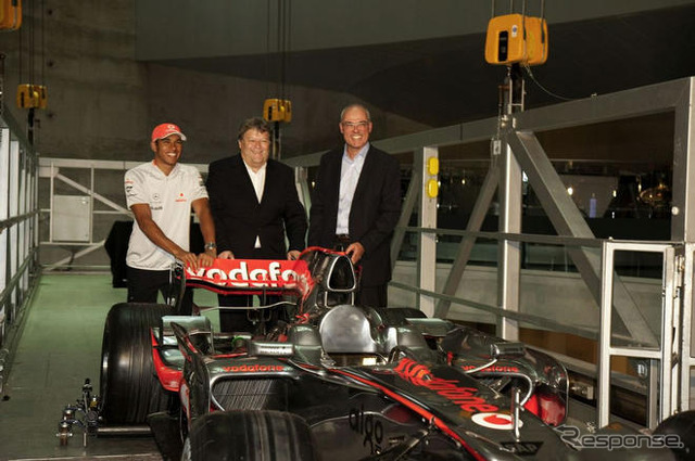 ハミルトンの08年F1優勝マシン、メルセデスミュージアムに収蔵
