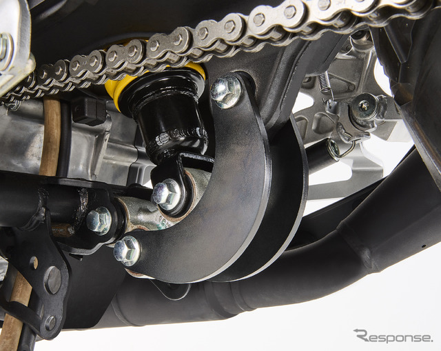 ワイズギアのローダウンリンク XSR125