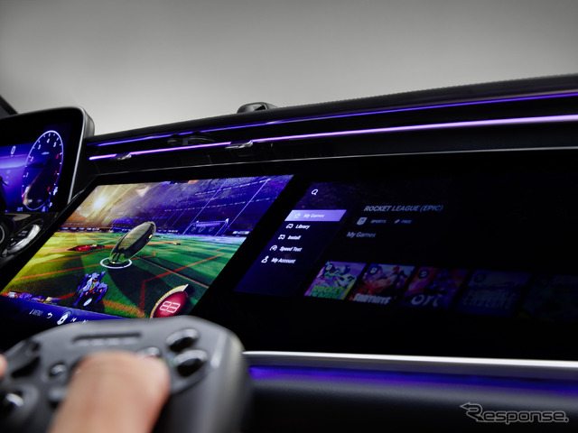 メルセデスベンツがBoosteroidと提携し車載スクリーンで楽しめるゲームコンテンツを強化
