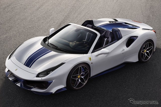フェラーリ488ピスタ・スパイダー（同型車）