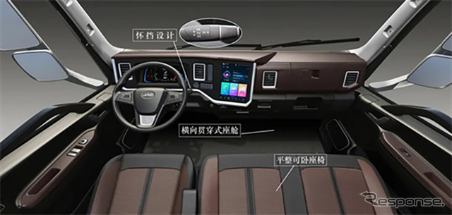 中国JAC傘下の「江淮1卡」の新型電動トラック『帥鈴ES6天和版』