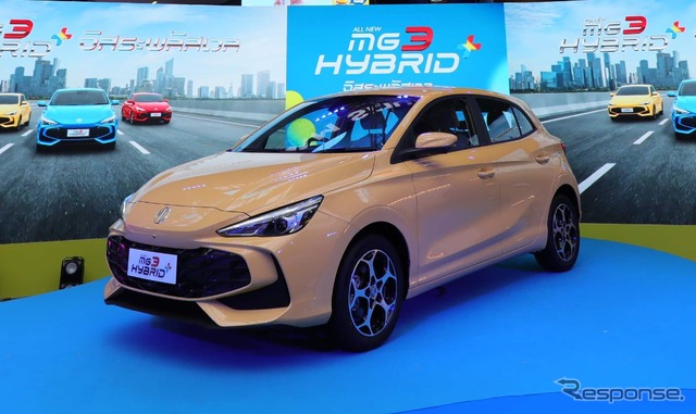 MGの新型ハイブリッド車「MG3 HYBRID+」