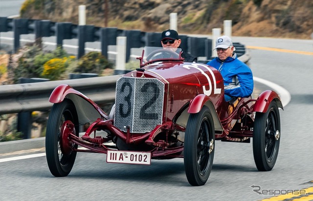 100年前のレースで優勝したメルセデスベンツの「2リットルレーシングカー」