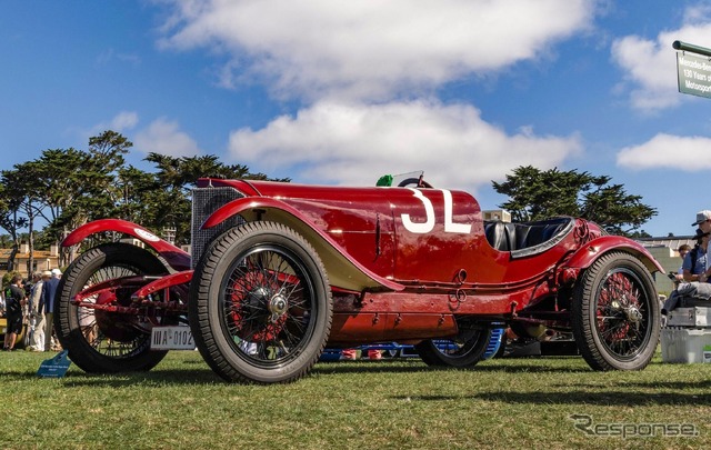 100年前のレースで優勝したメルセデスベンツの「2リットルレーシングカー」