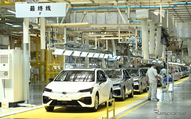 広汽埃安の電動車新工場が完成