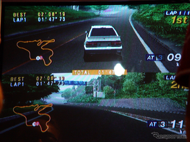 【東京ゲームショウ2002】アトラス『峠R』、市販までにまだまだ変わりますよね?
