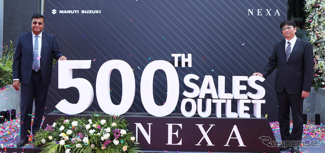 マルチスズキの「NEXA」販売拠点が500店に拡大