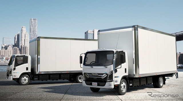 いすゞの新型電動トラック『NRR-EV』