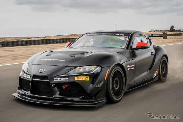 トヨタ GRスープラ GT4 EVO2 プロトタイプ(ブラックカラー施工車)