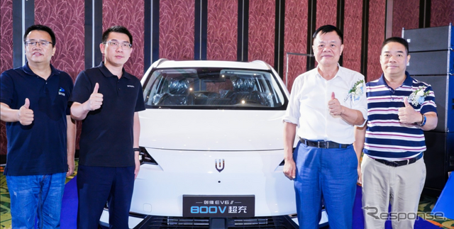 創維汽車の電動SUV『EV6』の「800V超充」モデル