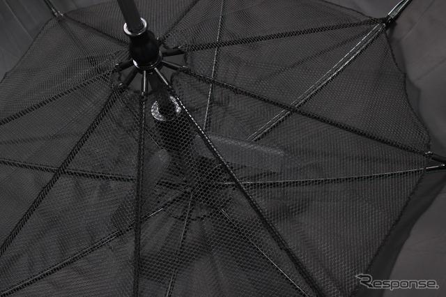 USB充電式ファン付き晴雨兼用傘