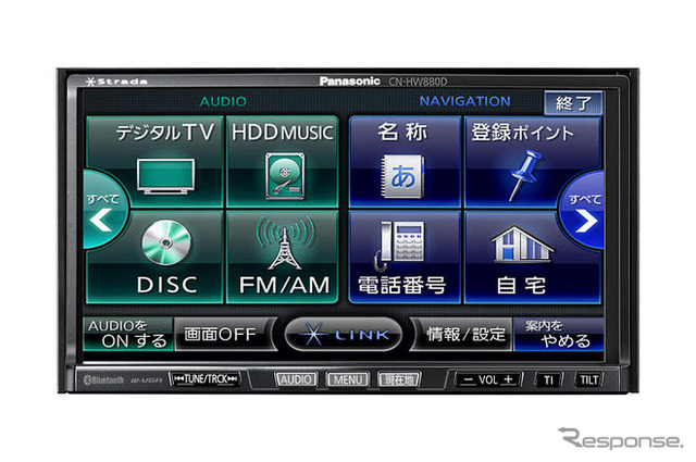 【カーナビガイド '09】Fクラス譲りの高機能とGoogleマップ連携でリンク機能を強化…パナソニック ストラーダ CN-HX900D