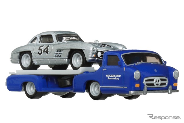 メルセデス・ベンツ 300SL/’55 メルセデス・ベンツ・ブラウエス・ブンダー【チームトランスポート】(8月31日発売予定)