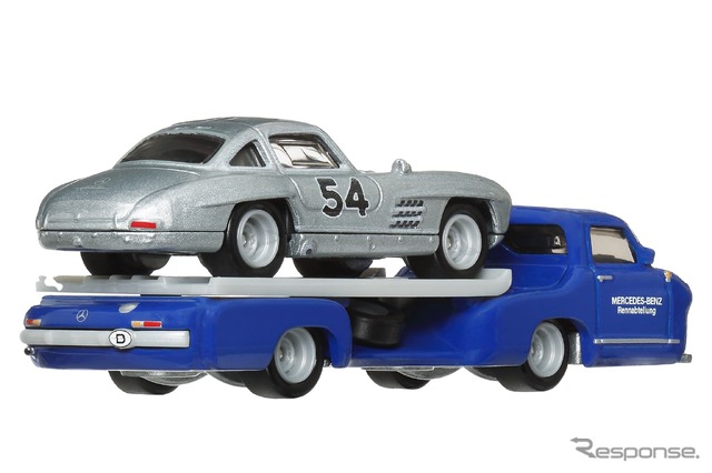 メルセデス・ベンツ 300SL/’55 メルセデス・ベンツ・ブラウエス・ブンダー【チームトランスポート】(8月31日発売予定)