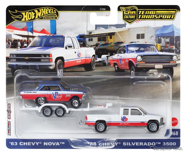 ’63 シェビー・ノバ/’88 シェビー・シルバラード 3500【チームトランスポート】(8月31日発売予定)