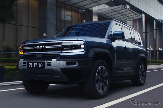 方程豹ブランドのハイブリッドSUV『BAO 5』（参考画像）