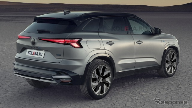 ルノー・オーストラル改良新型の予想CG