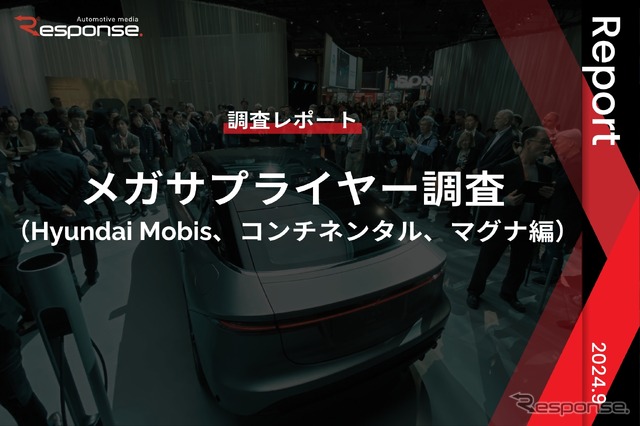 【調査レポート】メガサプライヤー調査 (Hyundai Mobis、コンチネンタル、マグナ編)