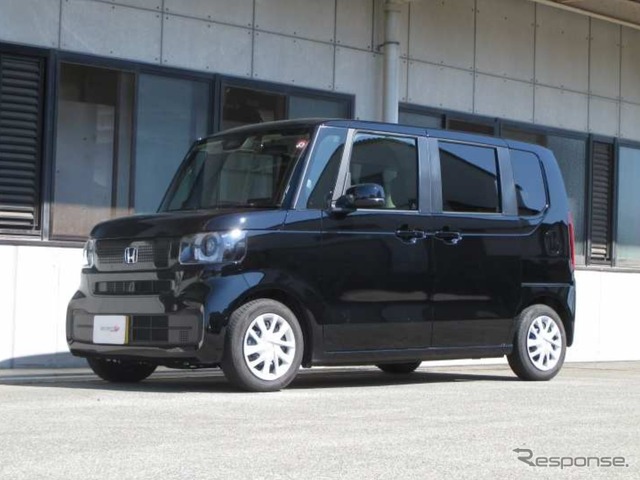 サステックNF210 ホンダ・N-BOX装着例(フロント:31mmダウン / リア:44mmダウン)
